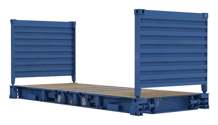 Contenedor FLAT RACK 20'